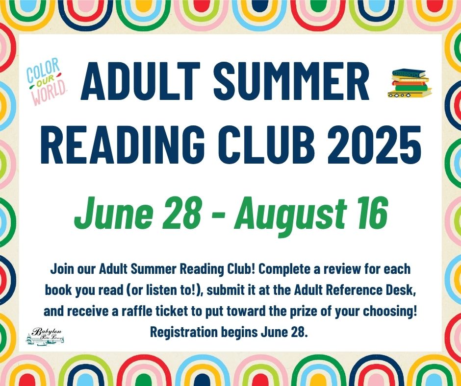 0625 Adult Summer Reading FB