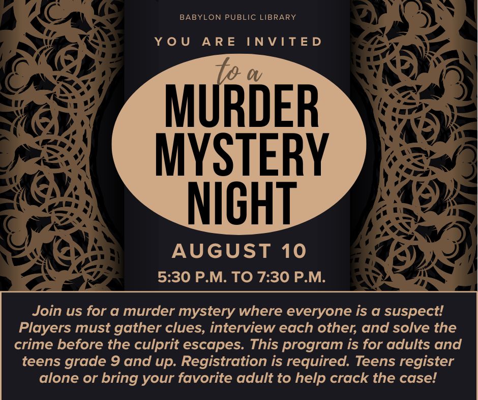 mystery night flyer