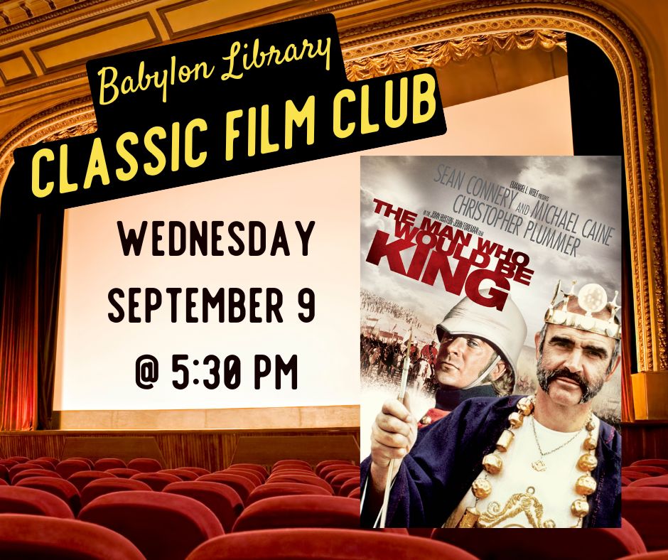 classic film flyer