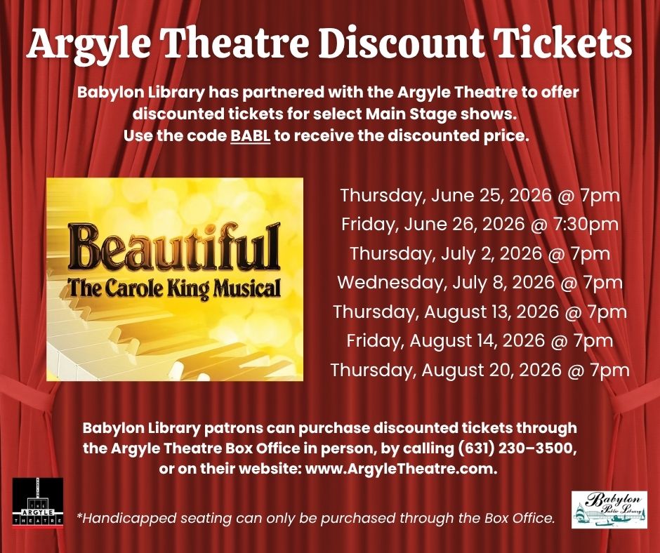 Argyle Theatre Main Stage Discount Tickets FB (12)