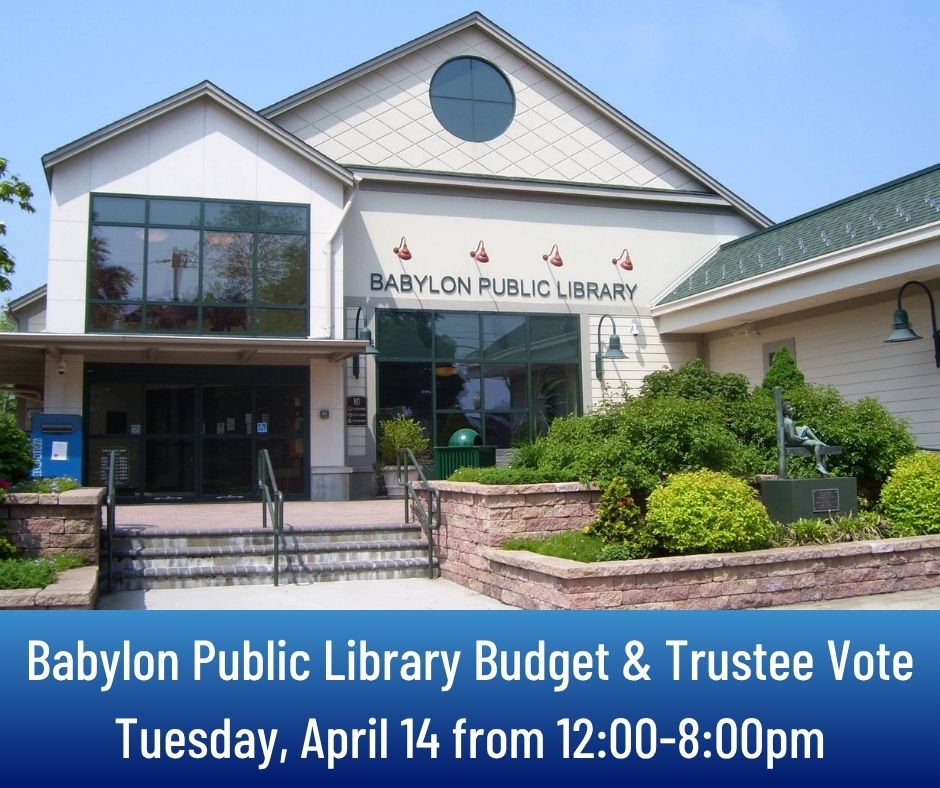 Babylon Public Library Budget & Trustee Vote (Facebook Post)