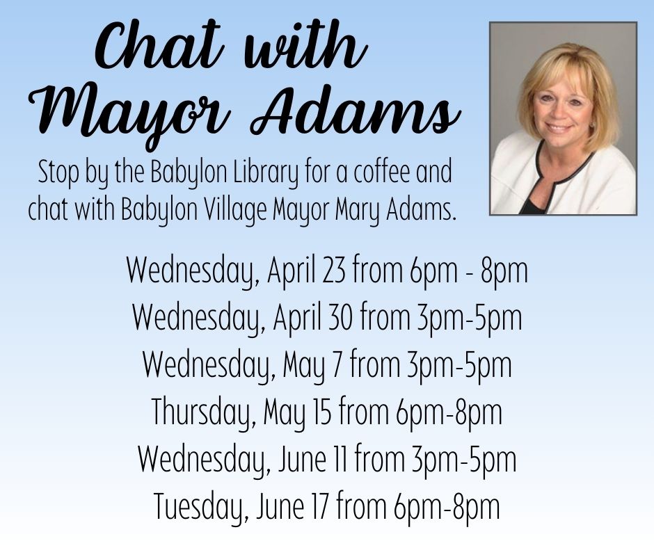 Chat with Mayor Adams Spring 2025 FB