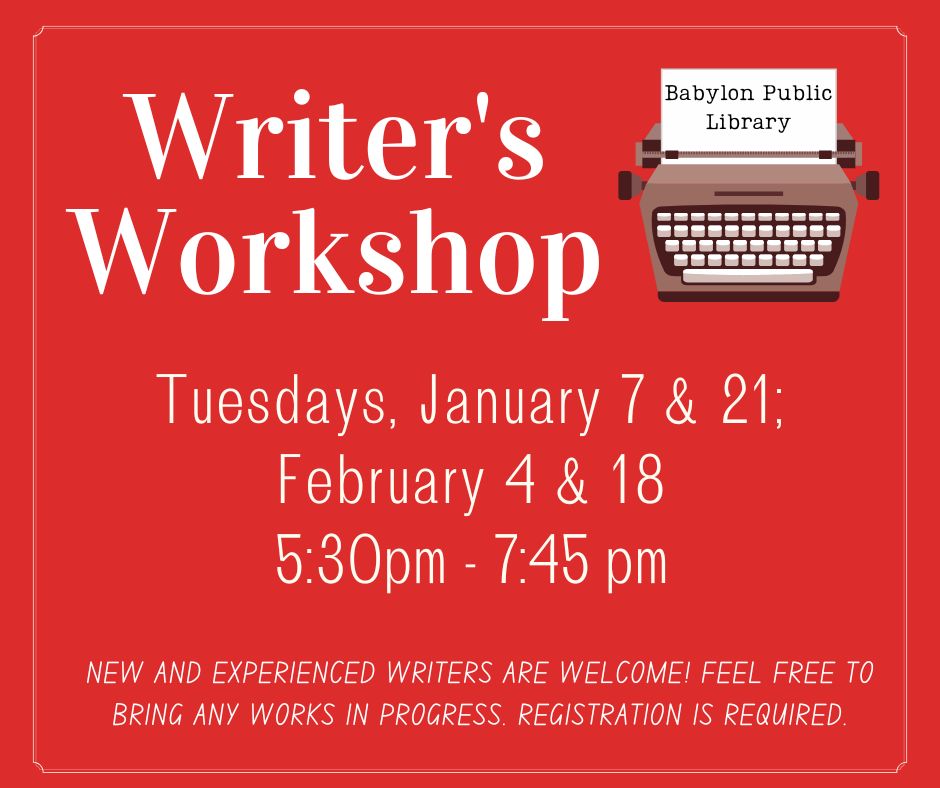 Jan-Feb 2025 Writers Workshop FB