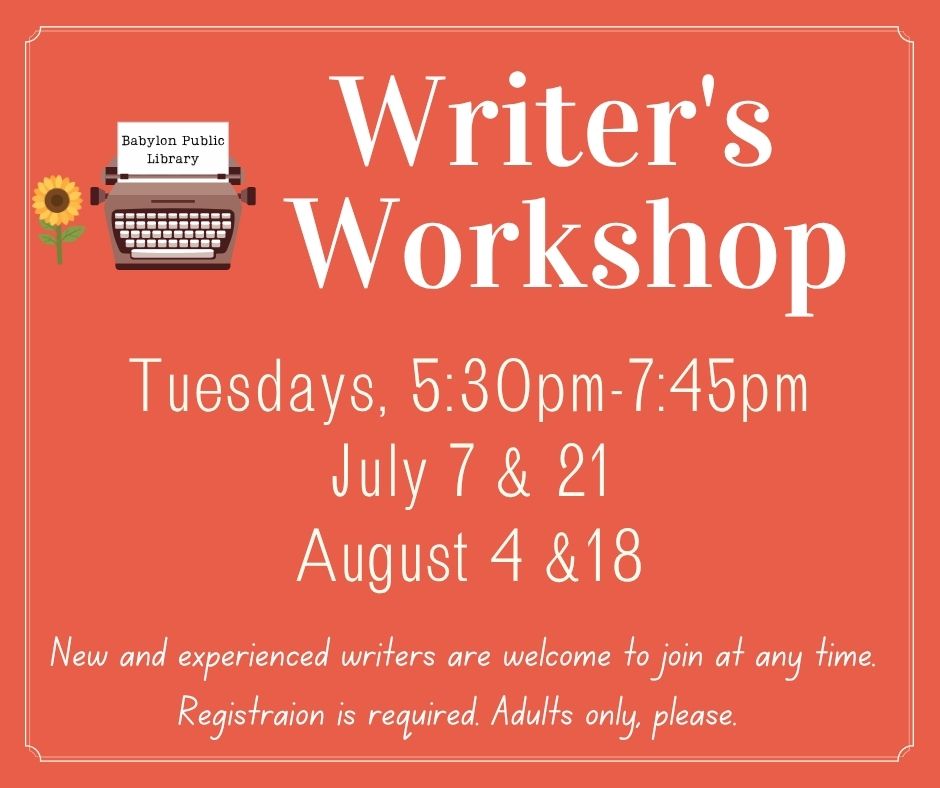 Writers Workshop Flyer