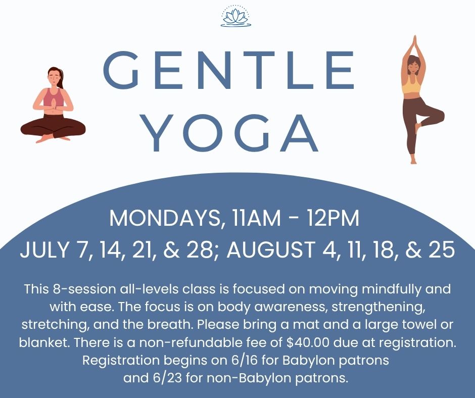JulyAug Gentle Yoga FB (1)