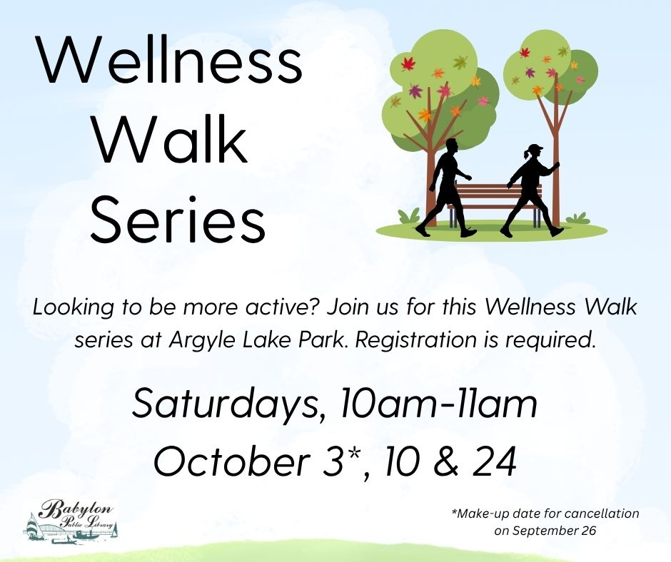 wellness walk flyer