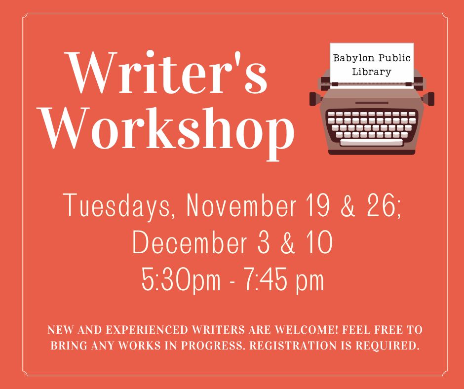 novdec 2024 Writers Workshop FB