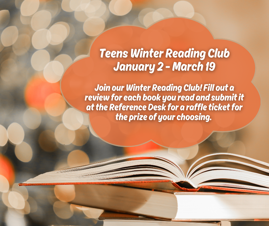 0125 Teens Winter Reading Club