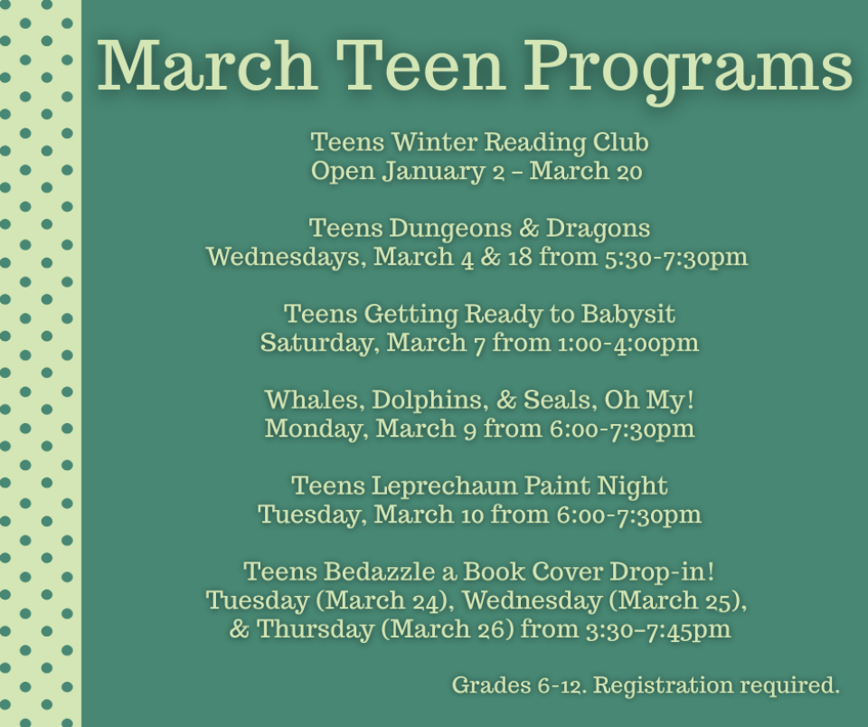 0326 March Programs