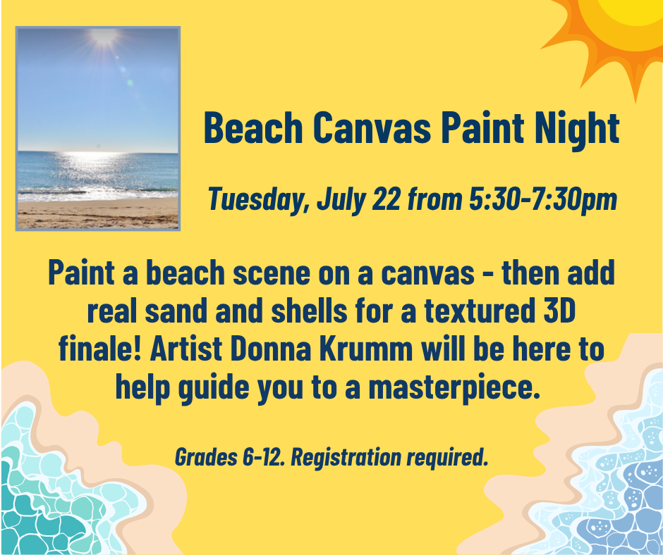 0725 Beach Canvas