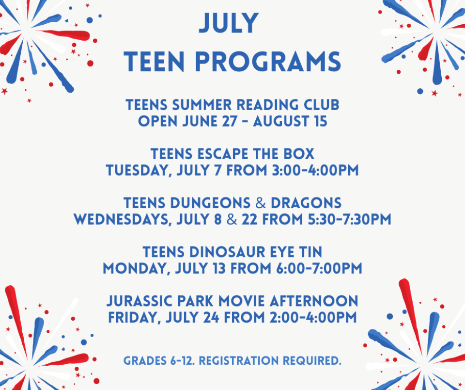 0726 July Programs