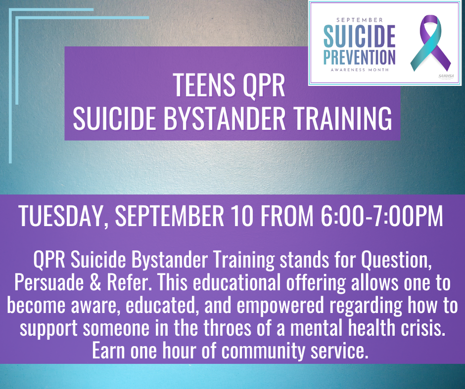 0924 QPR Suicide Bystander Training