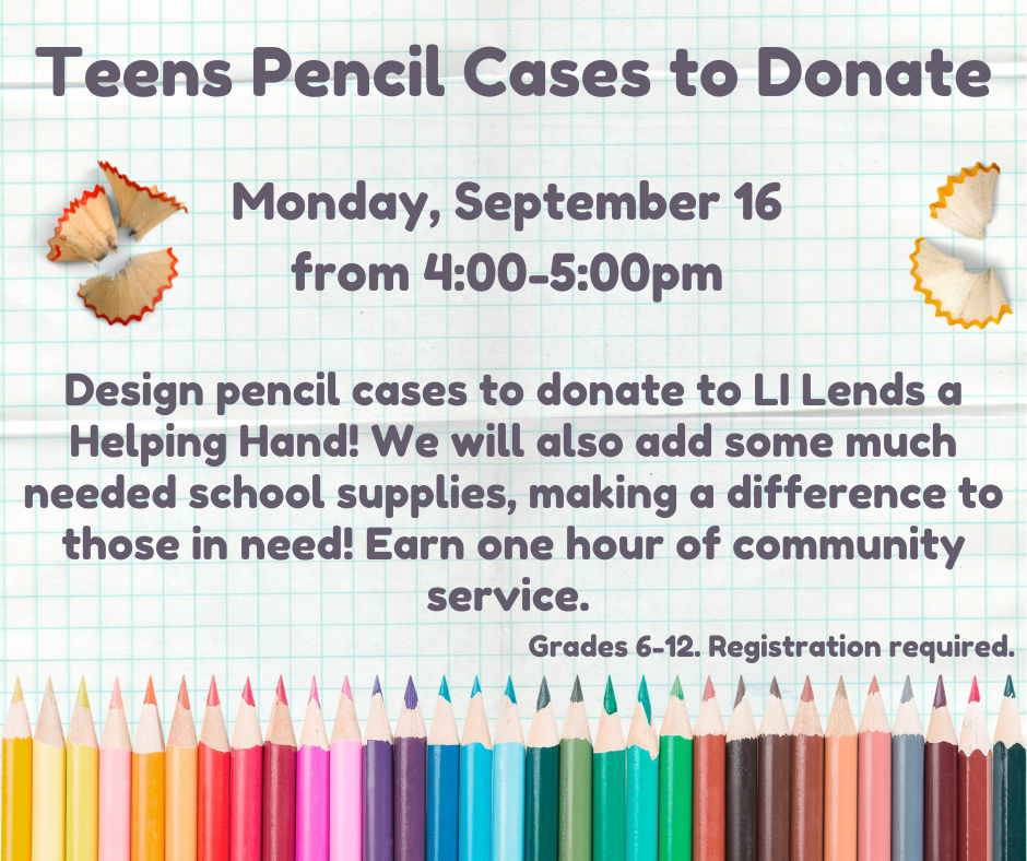 0924 Teens Pencil Cases to Donate