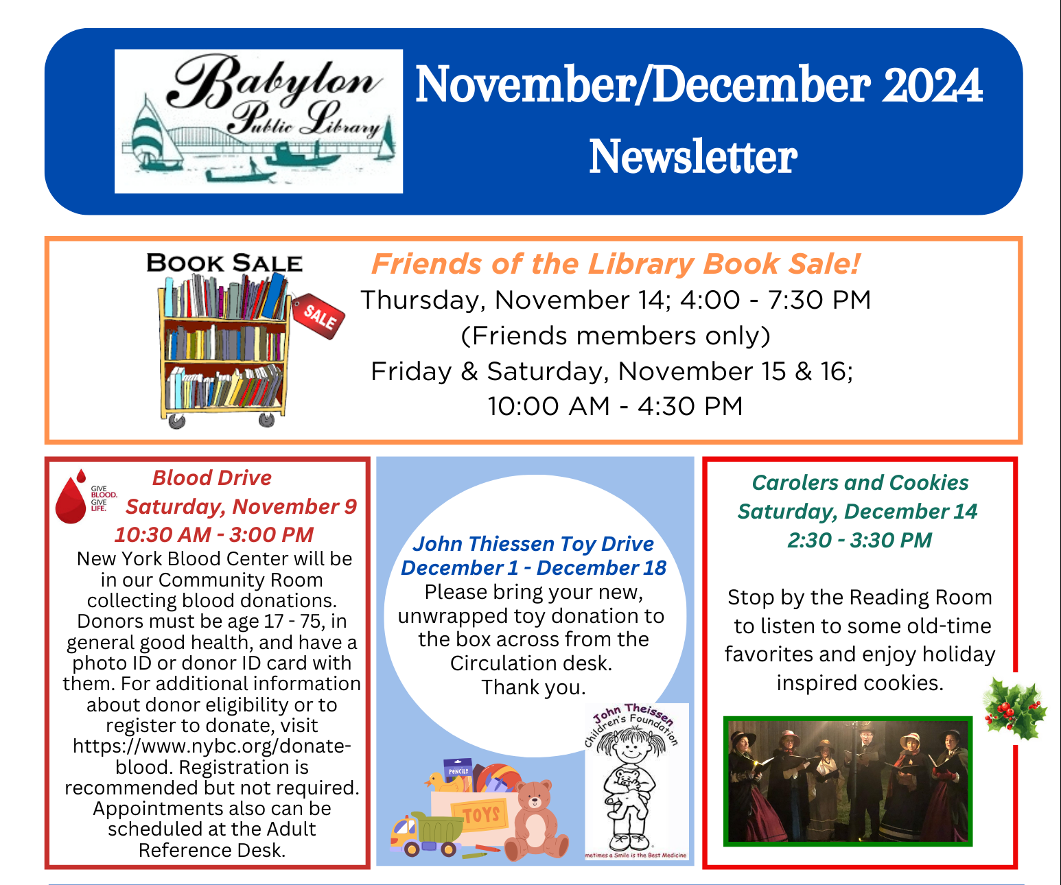 Featured image for “November/December 2024 Newsletter”