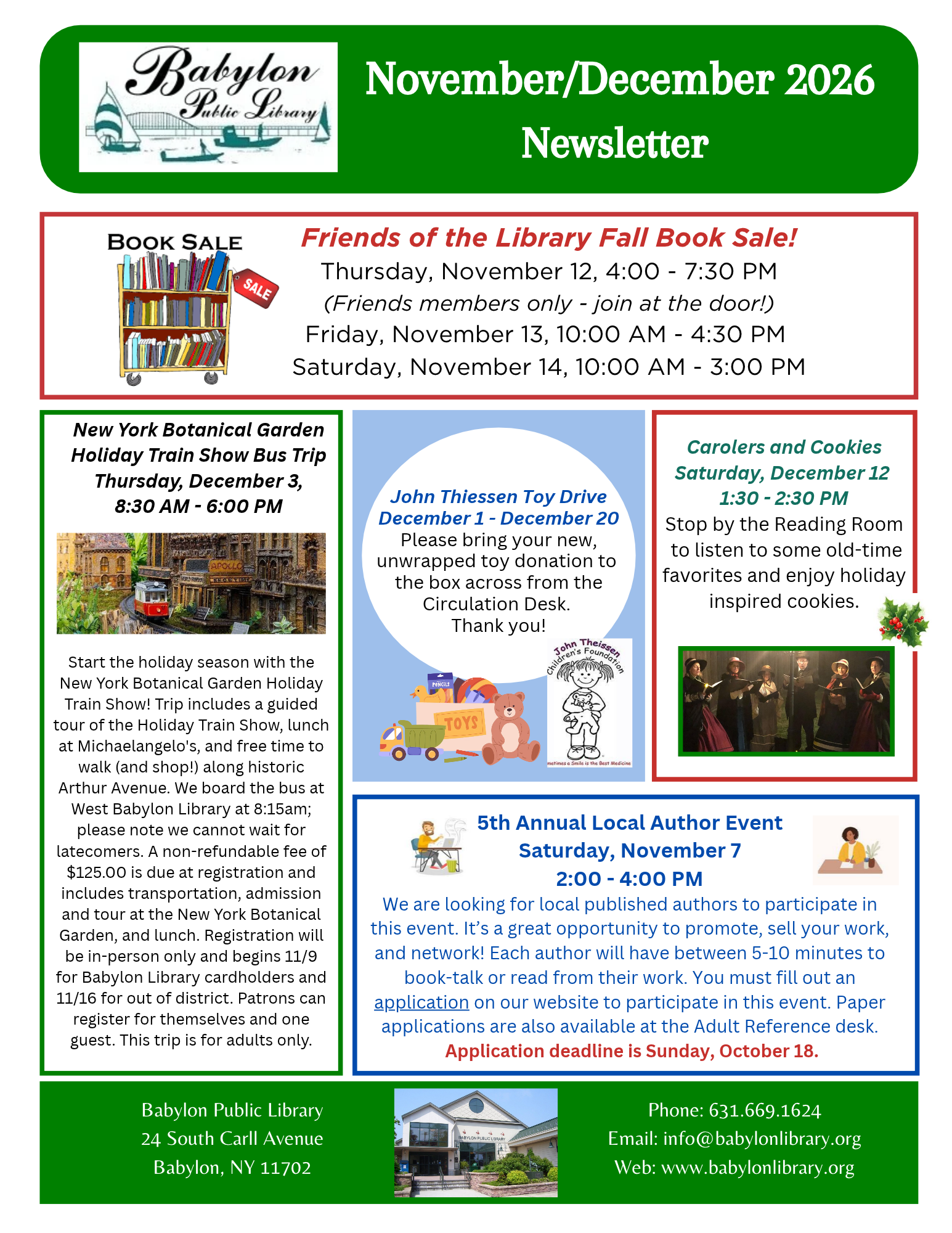 Featured image for “November/December 2026 Newsletter”