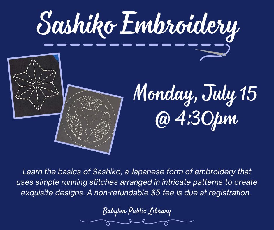 07.15.24 Sashiko Embroidery FB