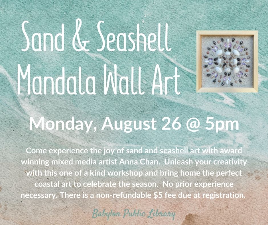 8.26.24 Sand and Seashell Mandala FB NEW