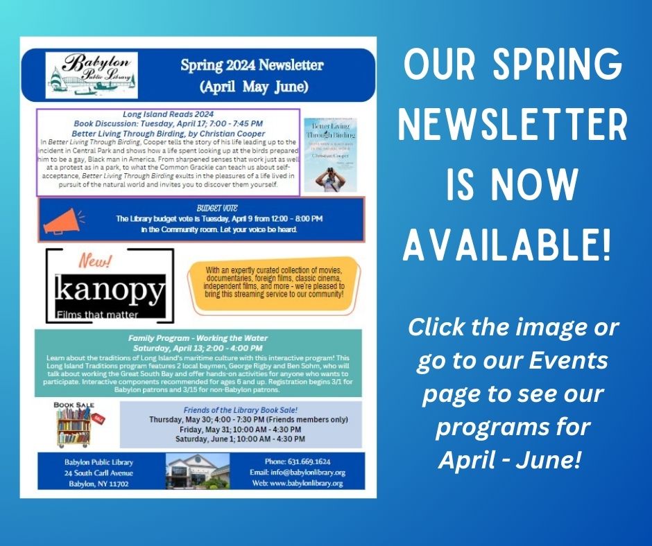 Check out our new newsletter! (1)
