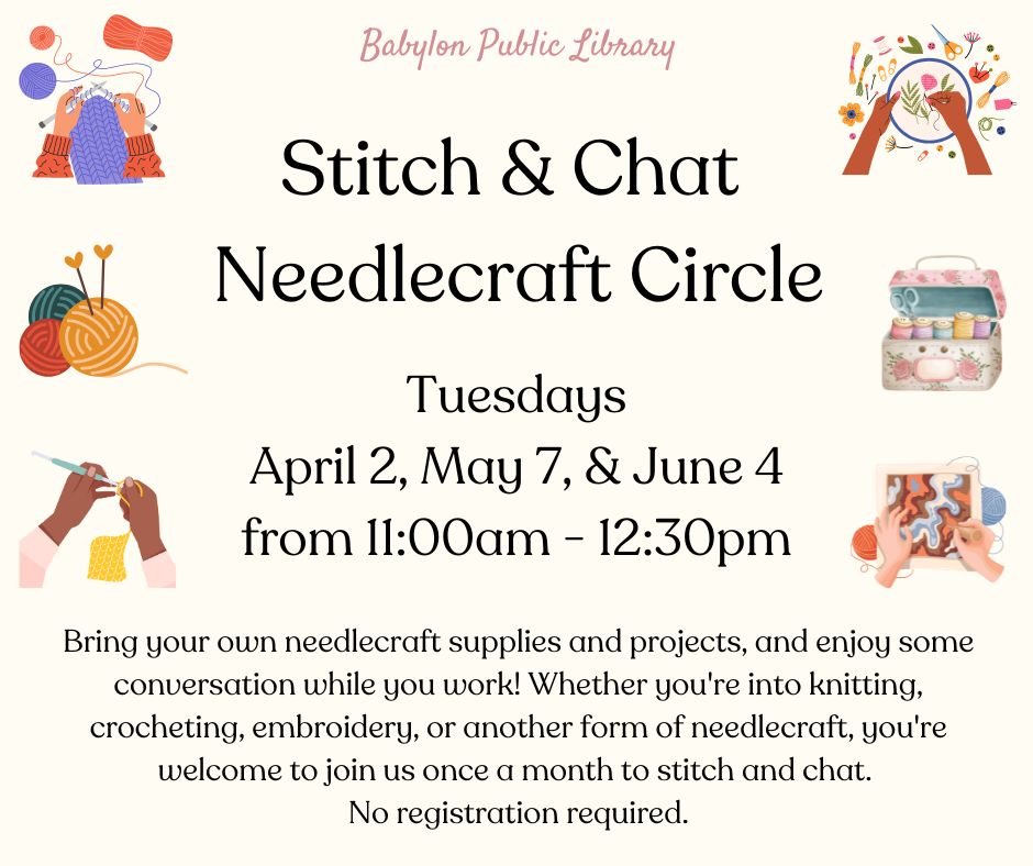 Spring 2024 Stitch and Chat FB
