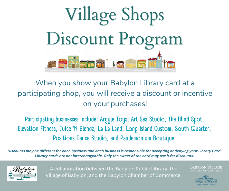 Village Shops Discount Program FB 311