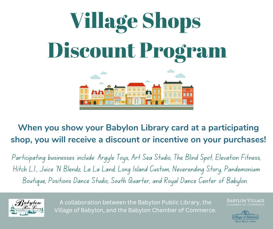 Village Shops Discount Program FB 530