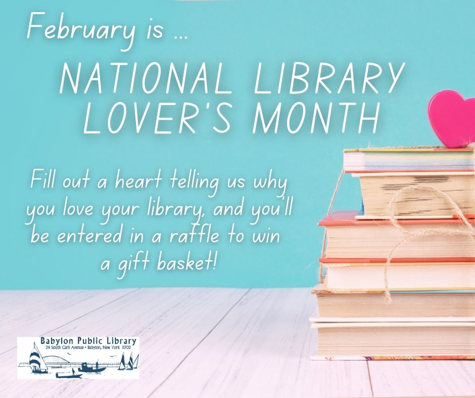 library lover’s month FB