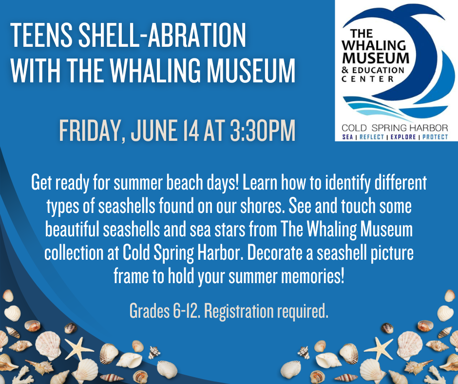 0624 Teens Shell-abration with The Whaling Museum
