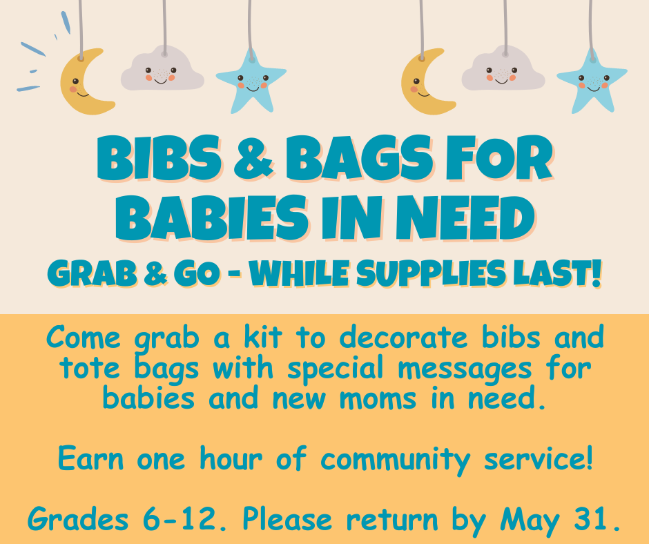 Bibs & Bags for Babies in Need