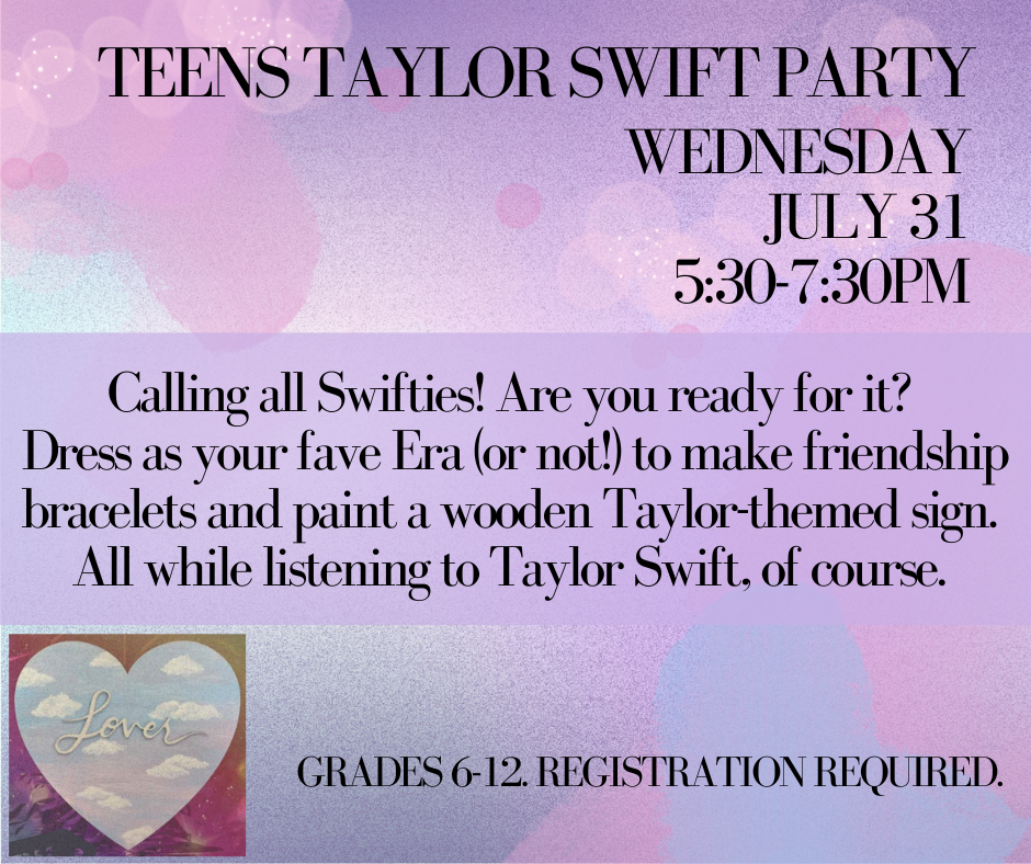 Teens Taylor Swift Party